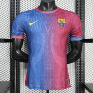 Camiseta Barcelona 2025-2026 Concept Rojo Azul Versión Jugador