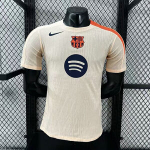 Camiseta Barcelona 2026-2027 Concept Amarillo Claro Versión Jugador
