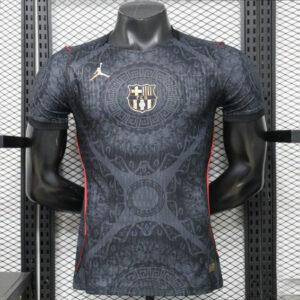 Camiseta Barcelona Jordan 2026-2027 Negro Concept Versión Jugador