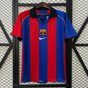 Camiseta Barcelona Retro 2001-2002 Primera