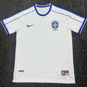 Camiseta Brasil Retro 1998 blanco