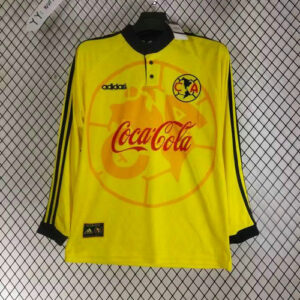 Camiseta Club América Retro 1996-1999 Primera Manga larga