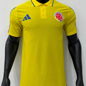 Camiseta Colombia 2026-2027 Polo Amarillo Versión Jugador