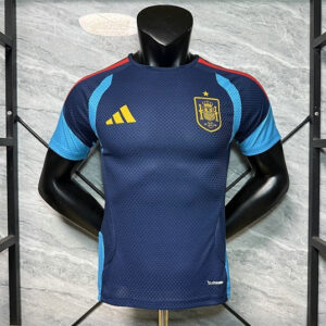 Camiseta España Mundial 2026 Azul Oscuro Versión Jugador
