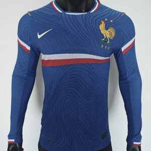 Camiseta Francia 2026-2027 Concepto Azul Manga Larga Versión Jugador