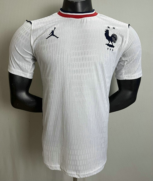 Camiseta Francia Jordan 2026-2027 Blanco Versión Jugador