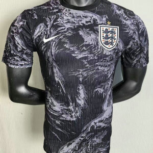 Camiseta Inglaterra Mundial 2026 Concepto Negro Versión Jugador