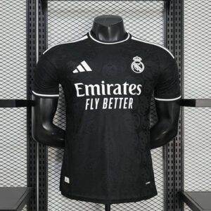 Camiseta Real Madrid 2026-2027 Negro Concepto Versión Jugador