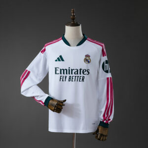 Camiseta Real Madrid 2026-2027 Primera Manga Larga Blanco