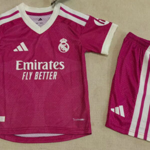 Camiseta Real Madrid Niño 2026-2027 Tercera Rojo