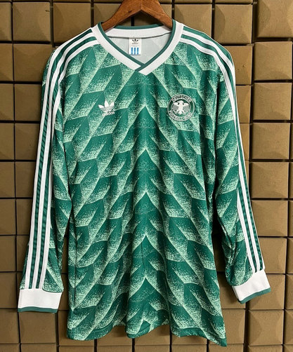 Camiseta Retro Alemania 1990 Segunda manga larga