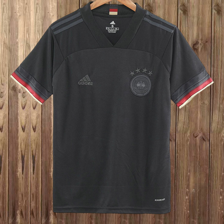 Camiseta Retro Alemania 2020 Segunda negro