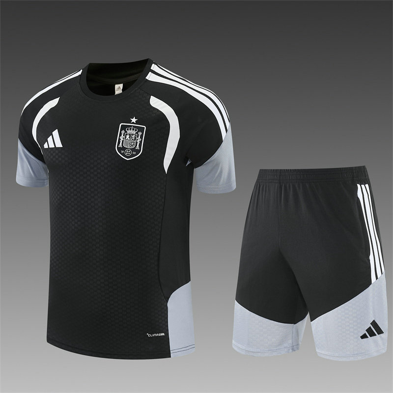 Conjunto España 2026 2027 Entrenamiento Negro