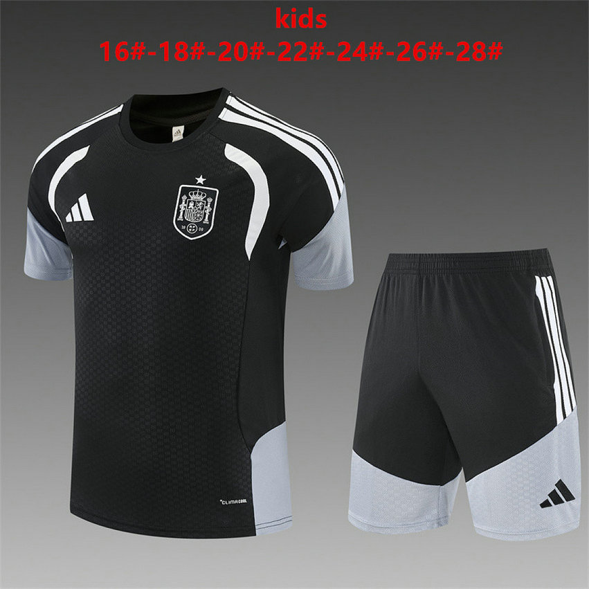Conjunto España niño 2026-2027 Negro