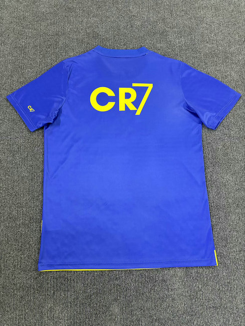 Camiseta Personalizada CR7 Al Nassr Azul Hombre 2025/26 - Imagen 2