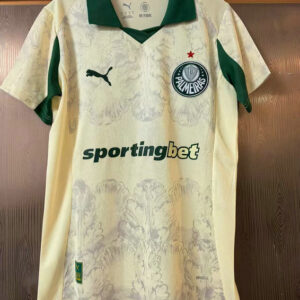Camiseta Palmeiras 2025 2026 Tercera Crema Versión Aficionado