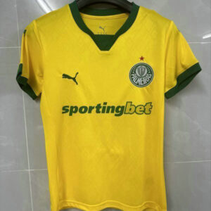 Camiseta Palmeiras 2025 2026 Especial Amarillo Versión Aficionado