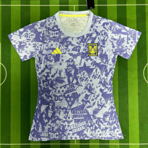 Camiseta Mujer DC Tigres UANL Morada 2025/26