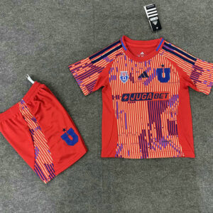 Conjunto Segunda U de Chile Rojo Infantil 2025/26