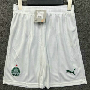 Pantalón Corto Segunda Palmeiras Blanco Hombre 2025/26