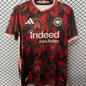 Camiseta Eintracht Frankfurt 2026-2027 Concepto negro rojo