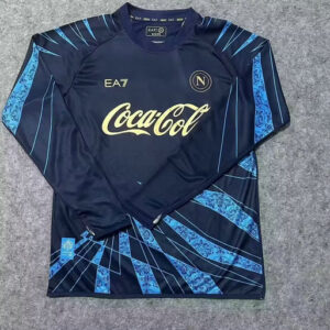 Camiseta Napoli 2026-2027 Concepto negro manga larga