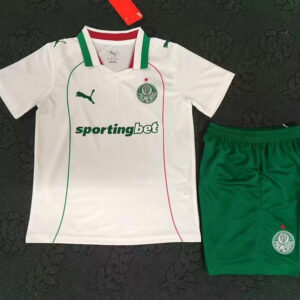 Camiseta Palmeiras Niño 2026-2027 Segunda Blanco