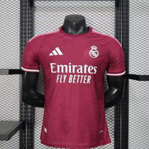 Camiseta Real Madrid 2026-2027 rojo oscuro Versión Jugador