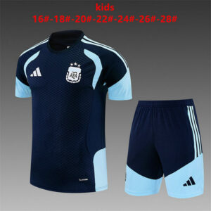 Conjunto de Camiseta Argentina Niño 2026-2027 Azul oscuro
