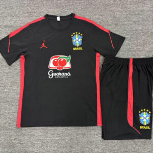 Conjunto de Camiseta Brasil 2026-2027 Negro