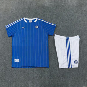 Conjunto de Camiseta Chelsea 2026-2027 Azul retro