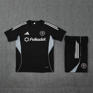 Inter Miami Conjunto Camiseta 2026 Negro Gris Adidas Hombre