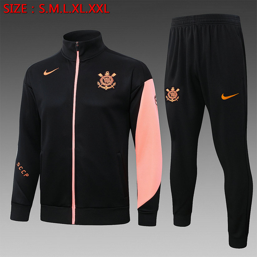 Corinthians Conjunto Entrenamiento 2026 Negro Rosa Nike Hombre