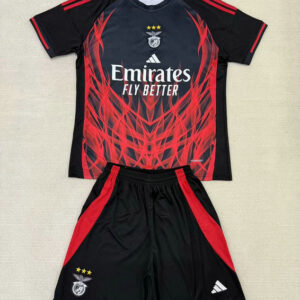Benfica Conjunto Visitante 2025 Estampado Fuego Adidas Hombre