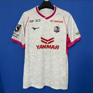 Camiseta visitante Cerezo Osaka blanco Mizuno J1 League Japón 2025/26 tejido transpirable anti sudor | kkgooles