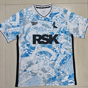 Camiseta visitante Charlton Athletic blanco Reebok EFL Championship Inglaterra 2025/26 tejido transpirable anti sudor | kkgooles