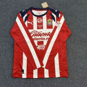 Chivas Camiseta Primera Manga Larga Puma Hombre