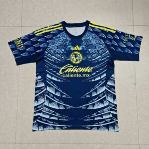 Club América Camiseta Especial 2026 Plumas Azul Amarillo Adidas Hombre