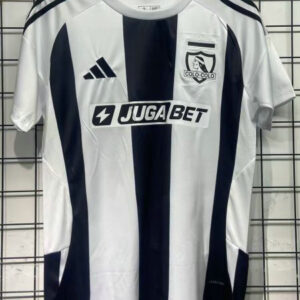 Colo-Colo Camiseta Primera 2026 Rayas Blanco Negro Adidas Hombre