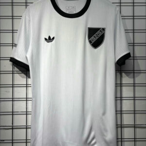Colo-Colo Camiseta Retro 2026 Blanca Rayas Finas Adidas Hombre