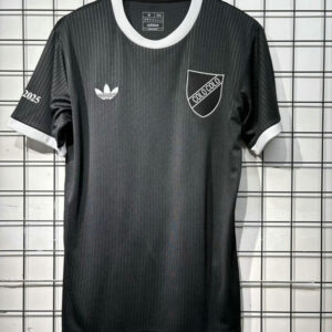 Colo-Colo Camiseta Retro 2026 Negra Rayas Finas Adidas Hombre