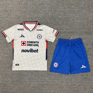Cruz Azul Conjunto Camiseta Infantil 2026 Gris Estampado Pirma Niño