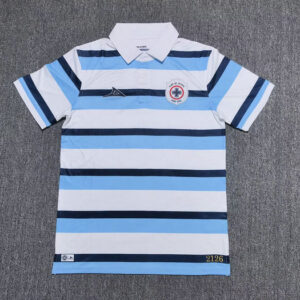 Cruz Azul Polo Conmemorativo 2026 Rayas Azul Blanco Pirma Hombre