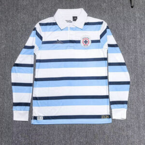 Cruz Azul Polo Conmemorativo 2026 Rayas Azul Claro Marino Pirma Hombre