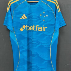 Cruzeiro Camiseta Primera 2026 Azul Ondas Adidas Hombre