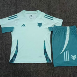 Club Puebla Conjunto Camiseta Infantil 2026 Verde Menta Adidas Niño