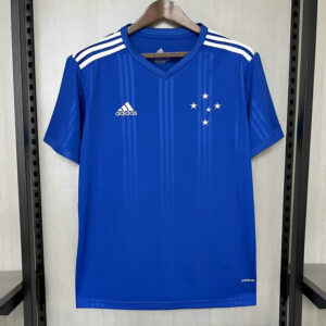 Cruzeiro Camiseta Primera 2026 Azul Rayas Verticales Adidas Hombre