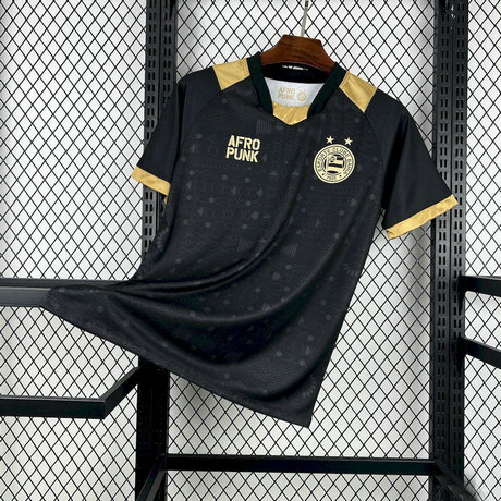Bahia Camiseta Tercera Negra Afro Punk Hombre 2025/26