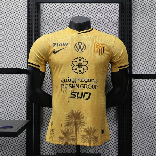 Al Ittihad Camiseta Tercera Dorada Nike Hombre 2025/26