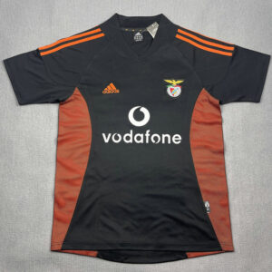 Benfica Camiseta Visitante Negra Naranja Adidas Hombre